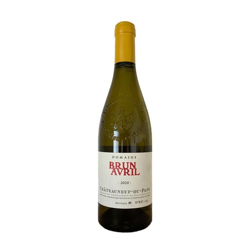 Brun Avril Chateauneuf Du Pape Blanc
