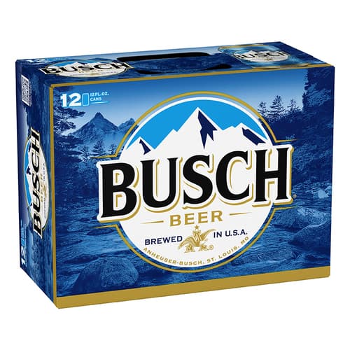 Busch Beer • 12pk Cans