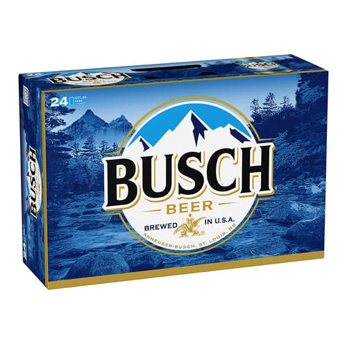 Busch Beer • 24pk Suitcase Cans