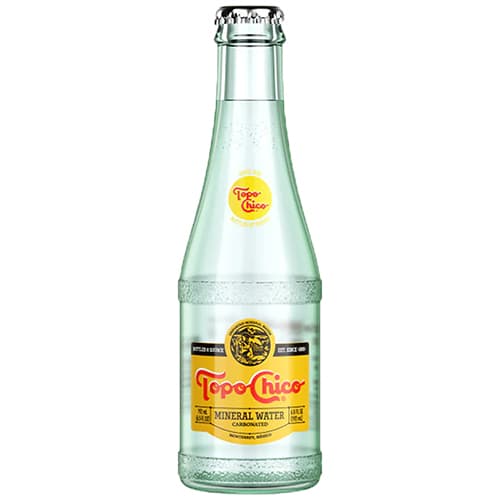 Topo Chico Carbonated Mineral Water In Glass Bottles