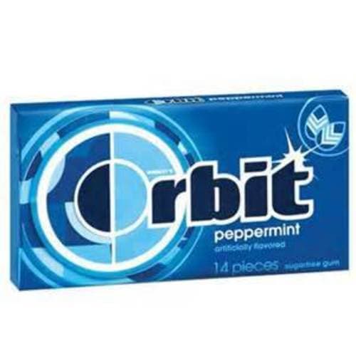 Wrigley's Orbit Peppermint Sugar Free Chewing Gum