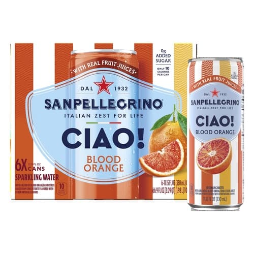 San Pellegrino Ciao • Blood Orange Spklg Wtr 330ml