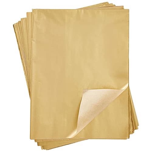 Amscan Tissue Sheets • Gold 5 Ct