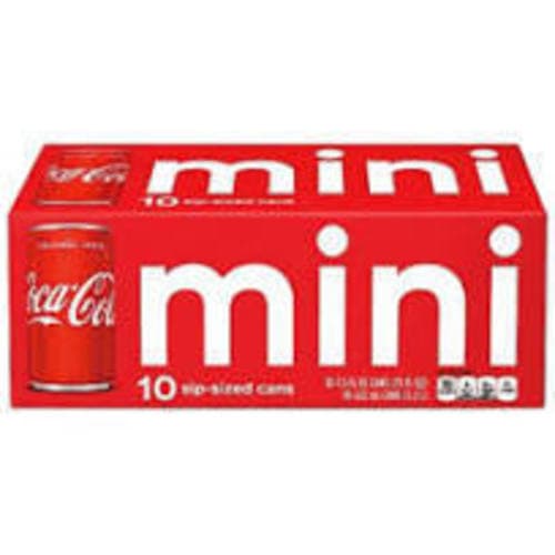 Coke Classic 7.5 oz Can 10 Pack