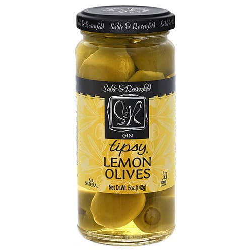 Sable & Rosenfeld Gin Lemon Tipsy Olives