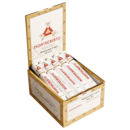 Cigar Montecristo White Court Tube Box Of Fifteen