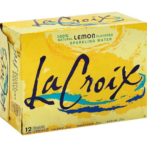 La Croix • Lemon Sparkling Water 12 oz 12 Pack