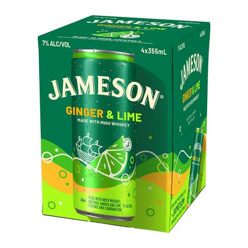 Jameson Ginger & Lime Cocktail