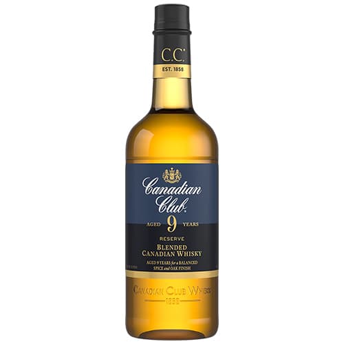 Canadian Club 9 Year Old Reserve Whiskey