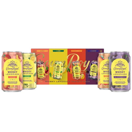 Crown Royal Cocktails Variety Pack 8pk-12oz