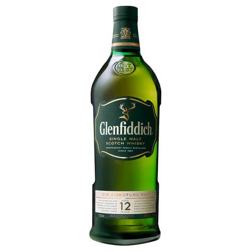 Glenfiddich 12 Year Old Single Malt Scotch Whisky
