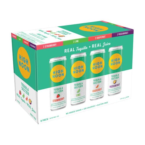High Noon Tequila Hard Seltzer Mixed 8pk