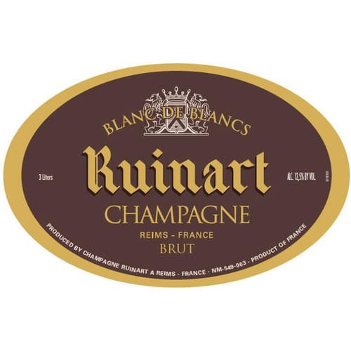 Ruinart Brut Champagne Blanc De Blancs Chardonnay