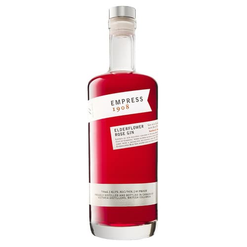 Empress 1908 Elderflower Rose Gin