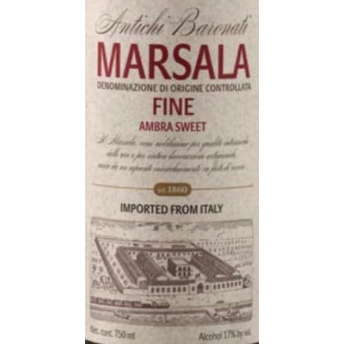 Antichi Baronati Fine Ambra Sweet Marsala Grillo