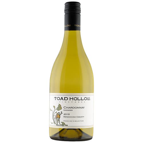 Toad Hollow Francine's Selection Unoaked Chardonnay