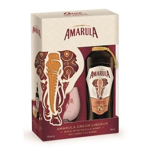 Amarula Cream Liqueur with Glass