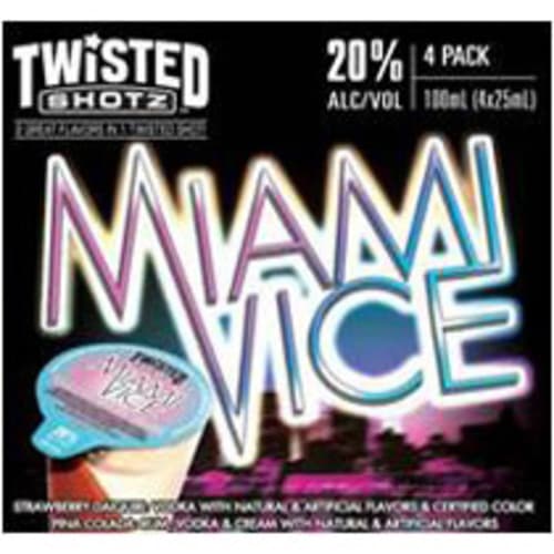 Twisted Shotz • Miami Vice 4pk-25ml