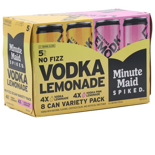 Minute Maid Spiked • Vodka Lemonade Variety 8pk-12oz
