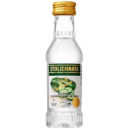 Stolichnaya Vodka • Cucumber 50ml (Each)