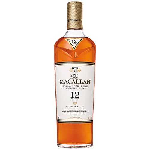 The Macallan 12 Year Old Sherry Oak Casks Single Malt Scotch Whisky