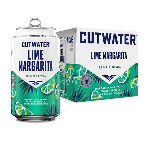 Cutwater Cocktails Margarita 4pk-12oz