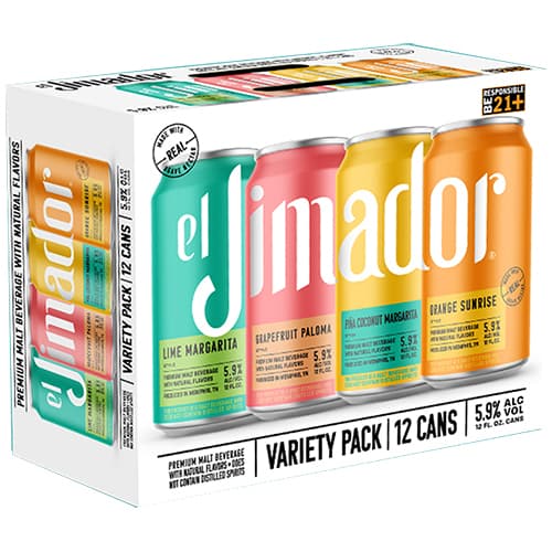 El Jimador Variety Pack • 12pk Can