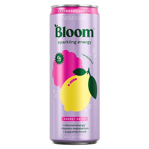 Bloom Raspberry Lemon Sparkling Energy Drink