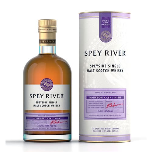 Spey River Double Cask Single Malt Bourbon Finish