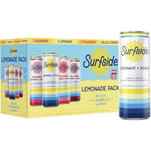 Surfside Cocktails • Lemonade Variety Pack 8pk-12oz