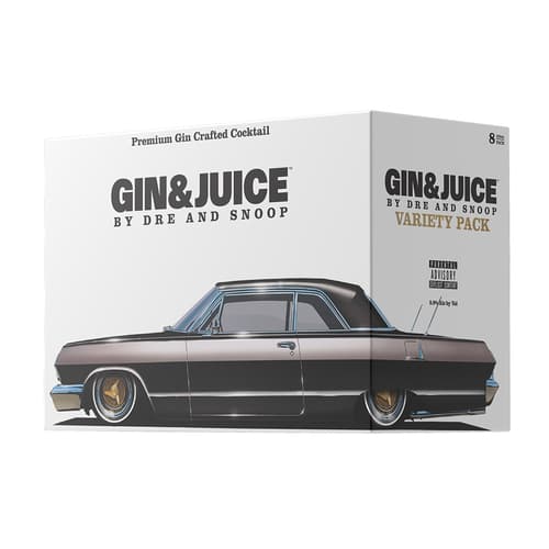 Dre and Snoop Gin & Juice • Variety Pack 8pk-12oz