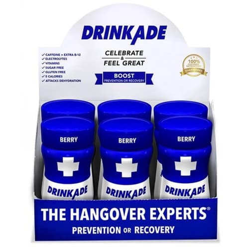 Drinkade Boost Hydration & Recovery Caffeine Electrolytes Energy Drink