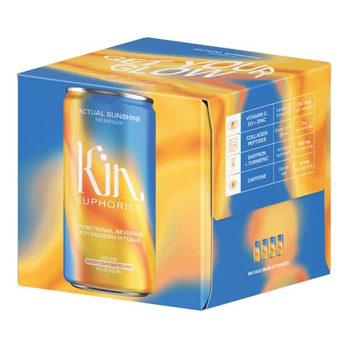 Kin Euphoric • Actual Sunshine Glow 4 Pack Cans