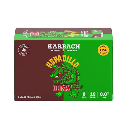 Karbach Hopadillo IPA • 6pk Can