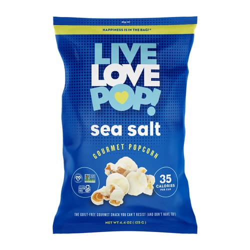 Live Love Sea Salt Pop Popcorn