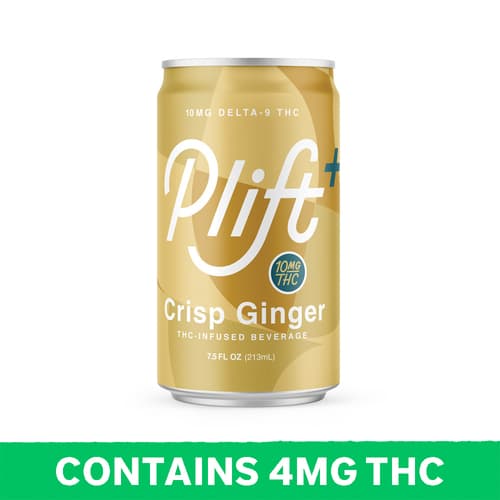 Plift Crisp Ginger Hemp Derived Beverage