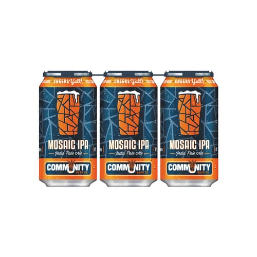 Community Beer Mosaic IPA • Cans