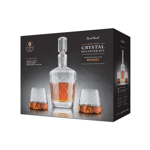 Final Touch • Decanter Set Whiskey  Crystal