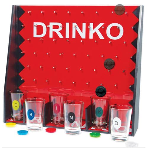 Funville • Tipsee / Drinko Game With 1oz Shot Glasses