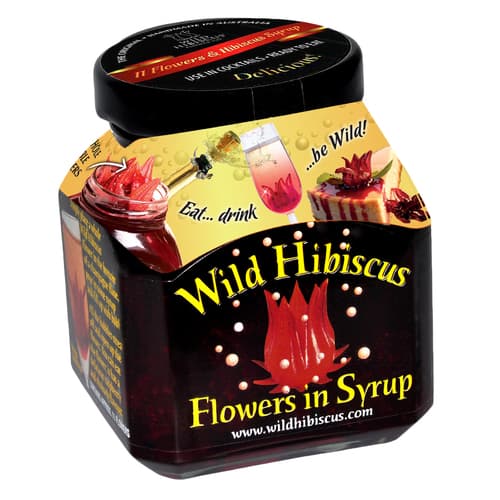 Wild Hibiscus Flowers In Sryup (9-11 Count)