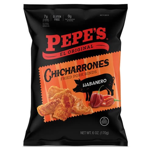 Pepe's Chicharrones Pepe's Habanero Chicharrones