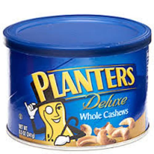 Planter's Deluxe Whole Cashews In Canister