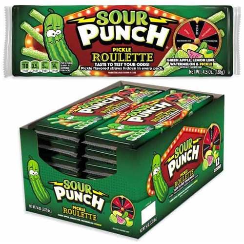 Sour Patch Straws • Pickle Roulette