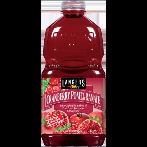 Langers Pomegranate Cranberry Cocktail Juice