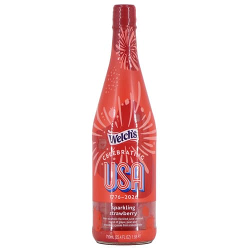 Welch's Celebration Usa Sparkling Strawberry Juice