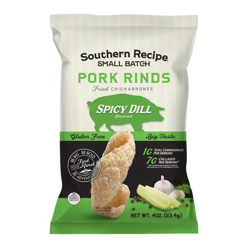 Spicy Dill Pork Rinds