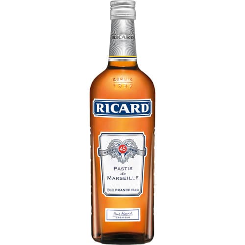 Ricard Pastis De Marselle Anise Aperitif