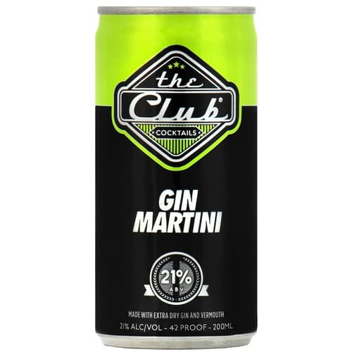 Gin Martini Can