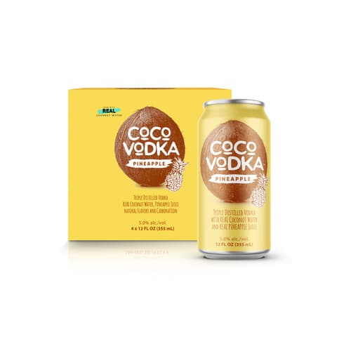 Vodka Cocktails • Pineapple 4pk-12oz