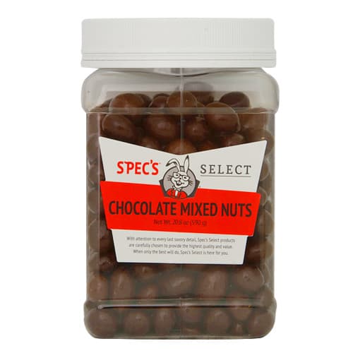 Spec's Select Snacks Chocolate Mixed Nuts